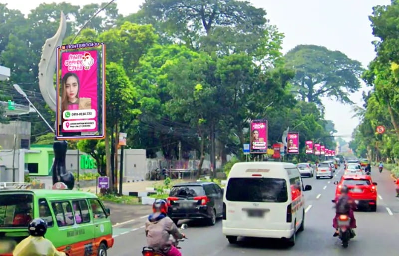 Becoming One of Bogor City’s Iconic Landmarks, the Kujang Ornament Videotron is the Top Choice for Brands to Advertise