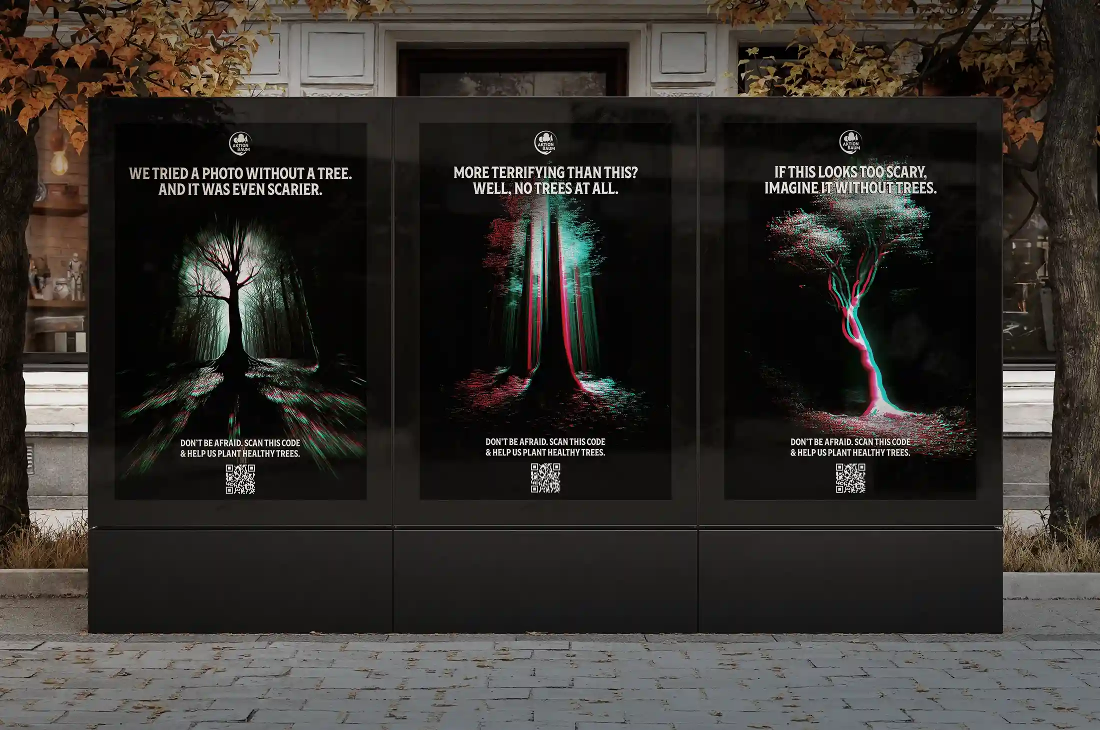 Iklan Billboard yang Kreatif Aktion Baum