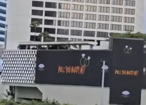 Lamaran Pernikahan Romantis di Videotron