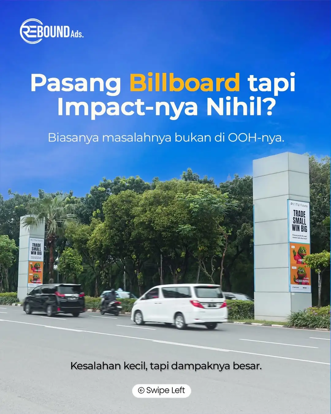Apa itu Neonbox Pillar - Postingan Instagram Rebound Ads Tentang OOH