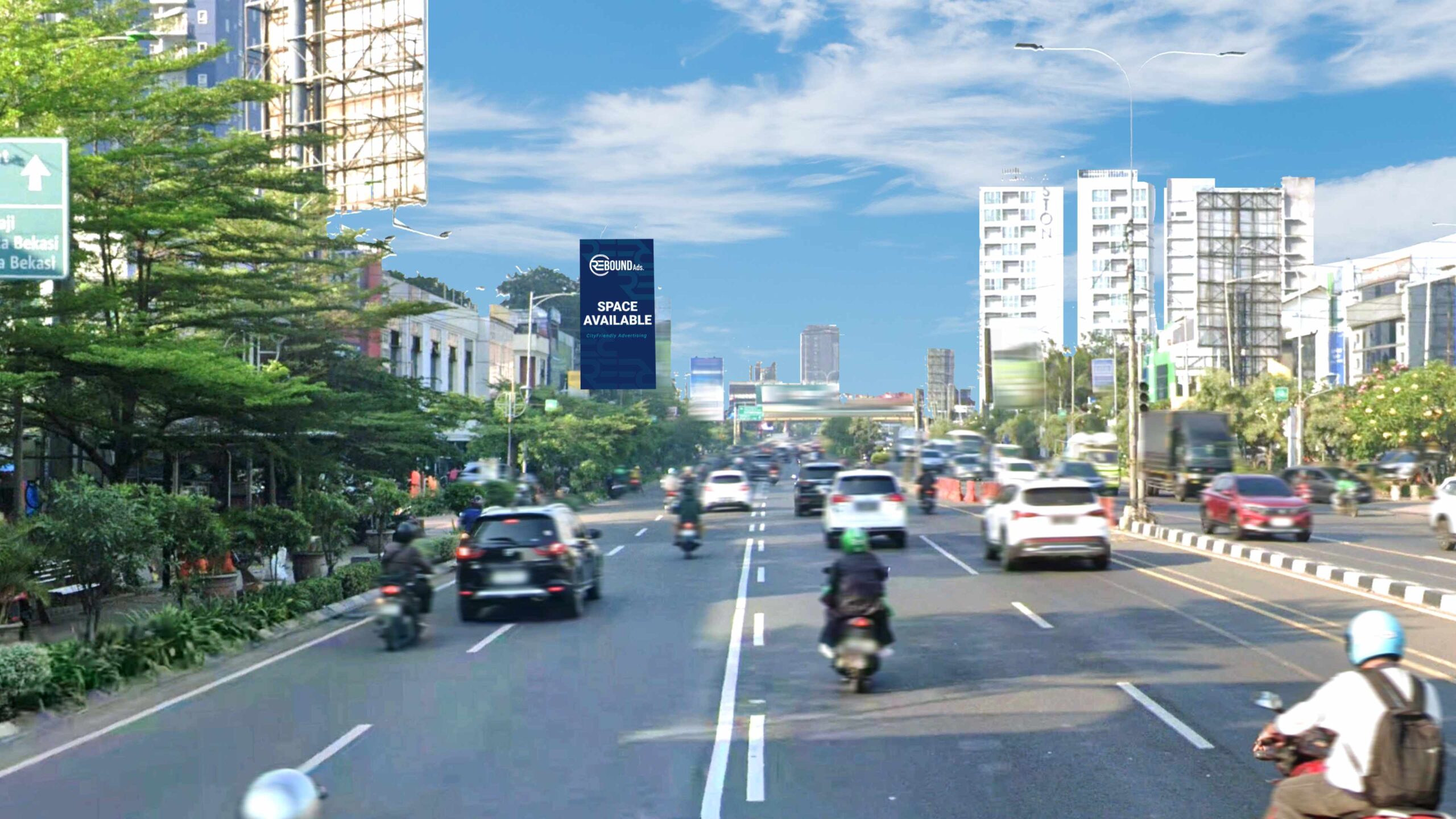 Billboard Simpang Kayuringin Bekasi