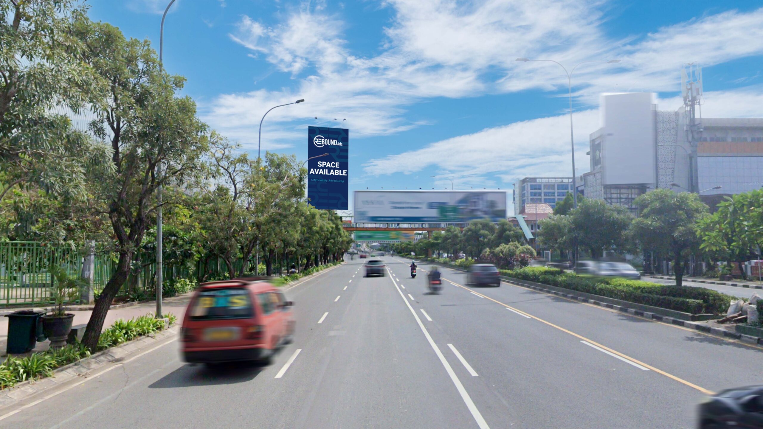 Billboard Depan Stadion Patriot Bekasi