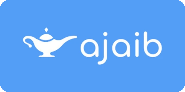 Logo Ajaib – klien Rebound Ads
