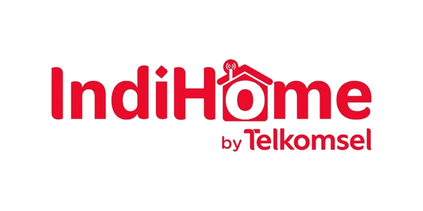 Logo IndiHome – klien Rebound Ads