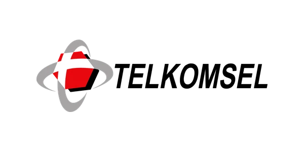 Logo Telkomsel – klien Rebound Ads