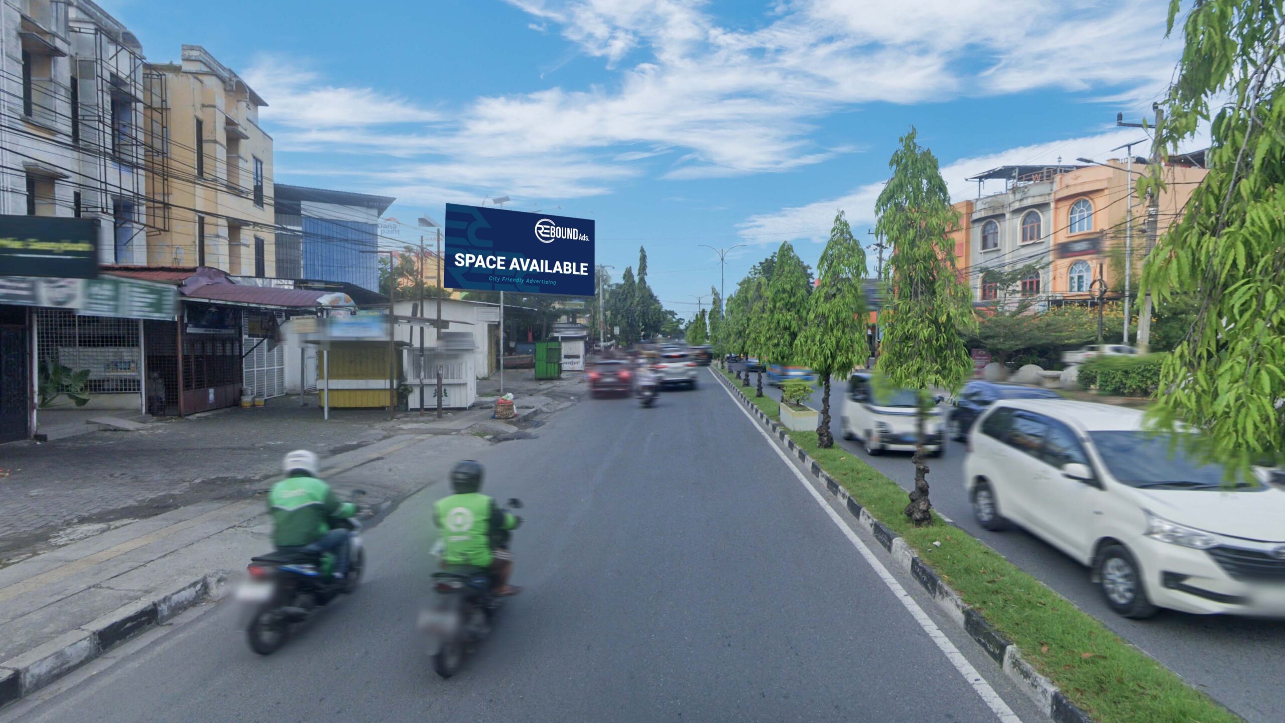 Billboard Simpang Setia Budi Medan