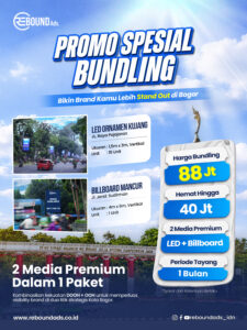 Promo Bundling Videotron Kujang dan Billboard Mancur